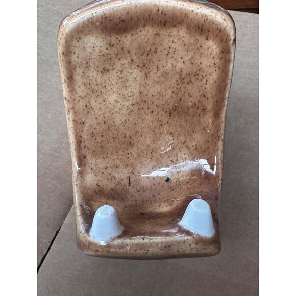 Hippo Figurine With Goofy Expression vintage 1979 ceramic - Picture 4 of 9